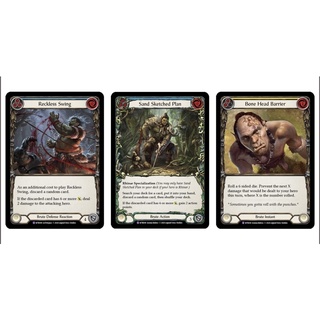 Flesh and Blood : Welcome to Rathe Brute Class (rare ,super rare ,common)