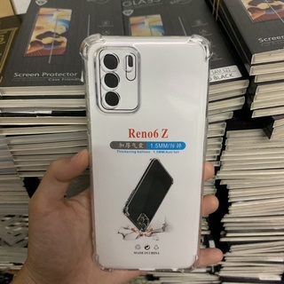 เคส Oppo Reno6Z 5G /8Z(5G) Fan Edition มาใหม่ TPU ใสบาง ลดรอยนิ้ว กันกล้อง บาง เบา