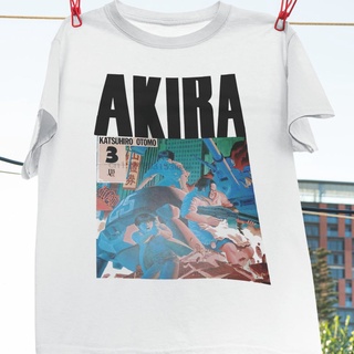 ขายดี!ขายดี เสื้อยืด พิมพ์ลายอนิเมะ Akira 90s Katsuhiro Utomo สีขาว BGpcad49INgffj84S-5XL