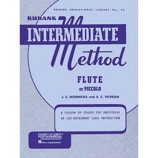 Rubank Intermediate Method Flute or Piccolo No 75