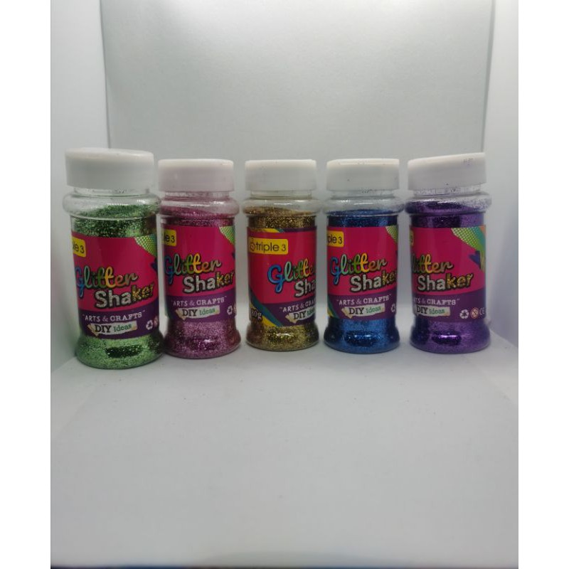 กากเพชร​ Glitter.Shaker ขนาดขวดเล็ก​ 80g