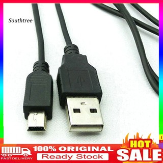 【COD】สายเคเบิลข้อมูล Usb2.0 เป็น Mini USB 5 Pin ความเร็วสูง สําหรับกล้อง MP3 MP4 1 ชิ้น