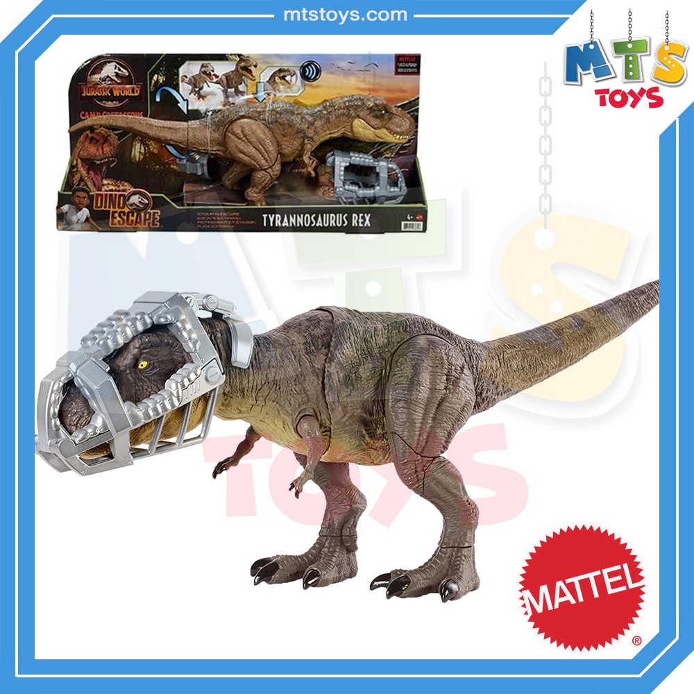 **MTS Toys**Mattel Jurassic World Camp Cretaceous : GWD67 Dino Escape Tyrannosaurus Rex [ความยาวจากห