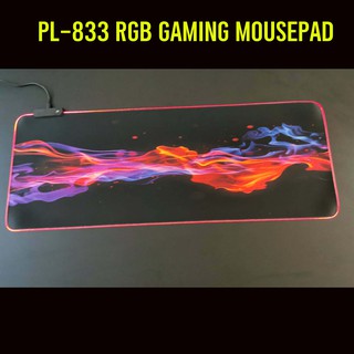 PL-833 RGB GAMING MOUSEPAD 80X30 CM