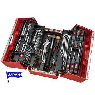 [Direct from Japan]KTC [KYOTO TOOL] 9.5sq. tool set (double-sided plastic hard case type) [53 pcs] SK3531P Made in Japan for motorcycle, car maintenance