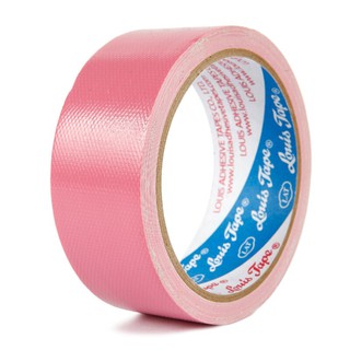 เทปผ้า 1 1/2นิ้วx8หลา สีชมพู หลุยส์ Cloth tape 1 1/2 inches x8 yds. Pink Louis