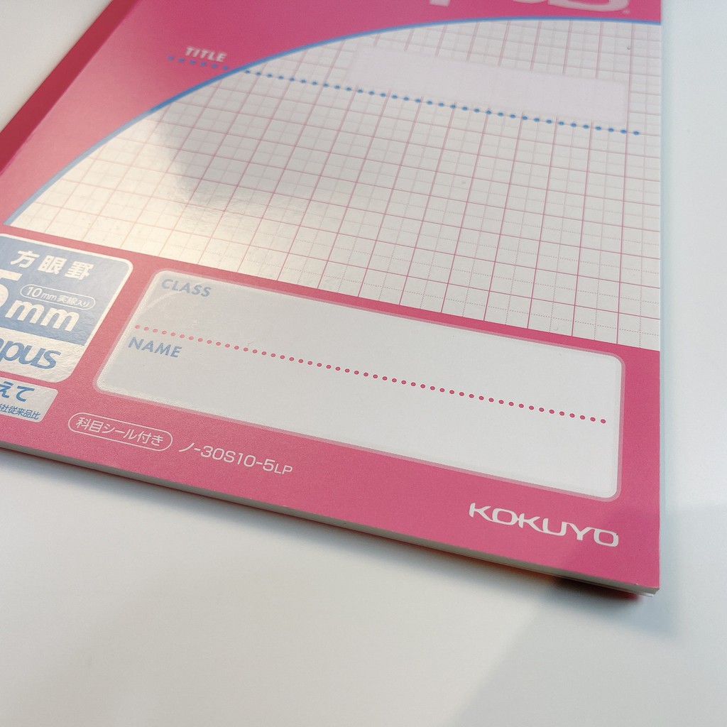 สมุดกราฟ สมุดคัดจีน CAMPUS 30S10-5 (ลิขสิทธิ์แท้) นำเข้าจากญี่ปุ่น ‼