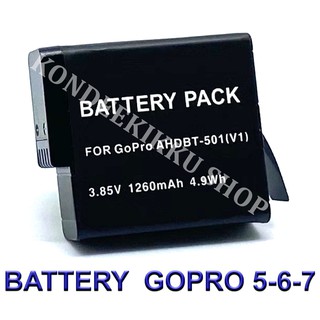 GoPro HERO5 Black / GoPro HERO6 Black / GoPro HERO7 Black / GoPro HERO 2018 Camera Battery for GoPro