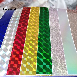 (hn) สติกเกอร์เลเซอร์ สำหรับติดเบ็ดตกปลา 3d diy 10 ชิ้น