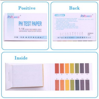 กระดาษลิตมัส กระดาษวัดค่า PH LITMUS PAPER ช่วง 1-14PH