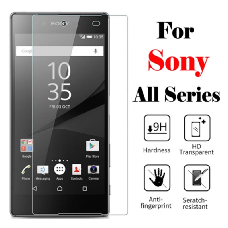 Sony Xperia L36h L39h Z Z1 Z3 Z4 Z5premium ความปลอดภัยกระจกนิรภัยป้องกันหน้าจอบน Sony z3mini M2 C3 C