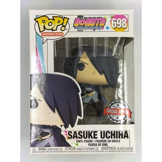 Funko Pop Naruto Boruto - Sasuke Uchiha : 698 (กล่องมีตำหนินิดหน่อย) แบบที่ 1