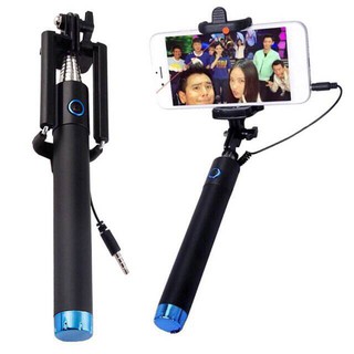 Monopod Selfie Stick ไม้เซลฟี่ถ่ายในตัว( สีดำ )