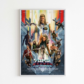 THOR Poster Marvel - Printed on high quality, size 33x48 cm