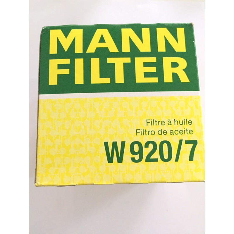 SCANIA 113 กรองน้ํามันเครื่อง MANN W920/7