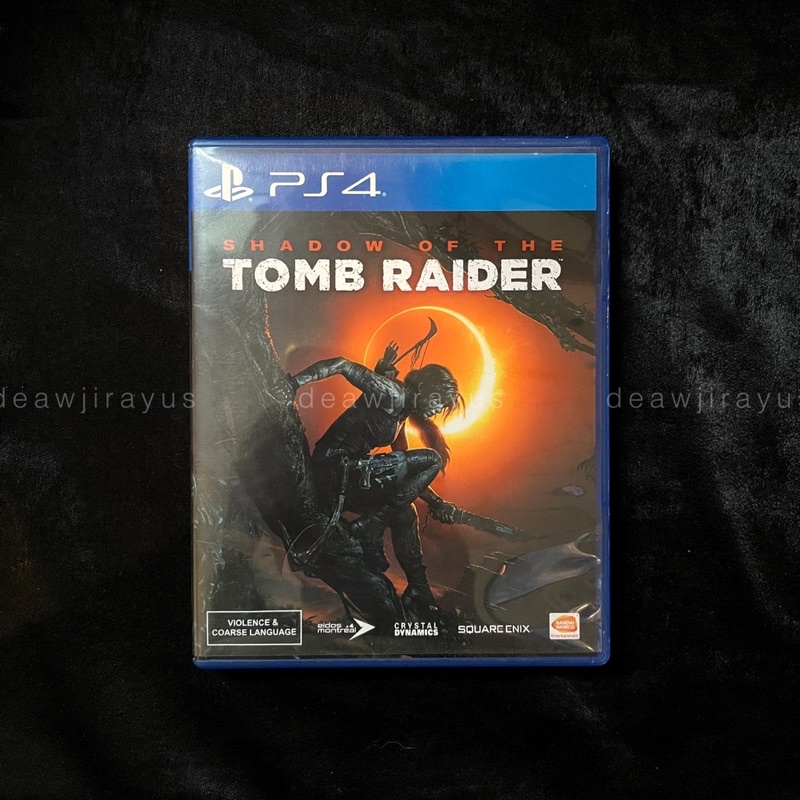 Tomb raider แผ่นเกม Ps4 มือสอง