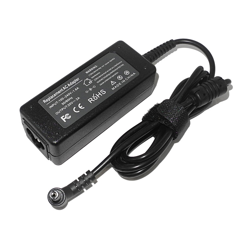 20V 2A 40W แล็ปท็อป Charger แหล่งจ่ายไฟสําหรับ Lenovo IdeaPad S100 S110 S200 S205 S206 U260 U310 อะแ