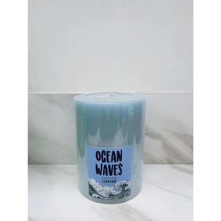 เทียมหอมกลิ่น Ocean Waves เทียนขนาด3x4นิ้ว