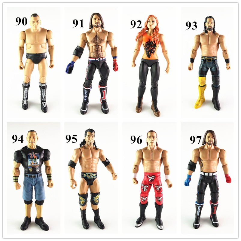 Mattel Mattel ของแท้จำนวนมากนักมวยปล้ำนักมวยปล้ำ 7 นิ้ว movable ตุ๊กตา ...