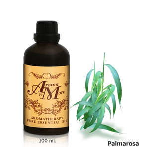 Aroma&amp;More  Palmarosa Essential Oil 100%  น้ำมันหอมระเหยพาลมาโรซ่า 100% , Nepal 100ML