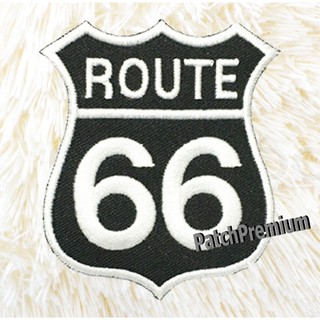 Route 66 - ตัวรีด (Size M) ตัวรีดติดเสื้อ