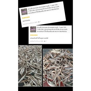 (พร้อมส่ง) ปลาหลด ปลาหลดตากแห้ง 1 แพค 100 กรัม ปลาน้ำจืด ปลาตากแห้ง สด สะอาด