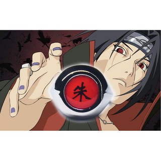 แหวนคอสเพลย์ การ์ตูนนารูโตะ Akatsuki Uchiha Sasuke Itachi Sharingan สามารถปรับได้ สําหรับผู้หญิง และผู้ชาย