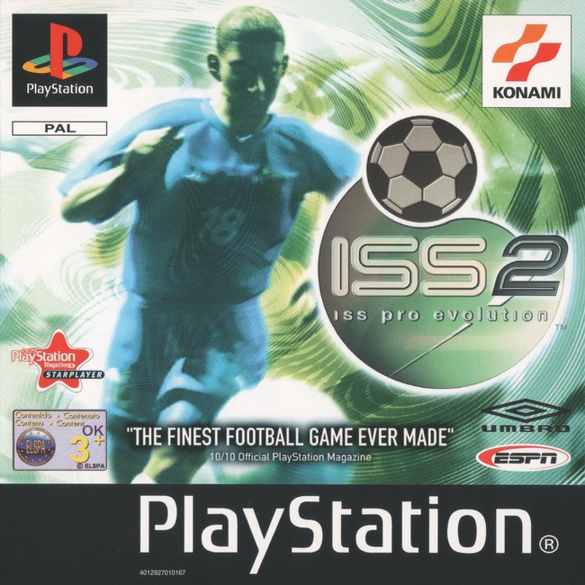 ISS PRO EVOLUTION 2 [PS1 EU : 1 Disc]