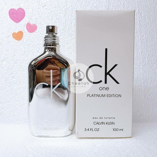 น้ำหอม Ck One Platinum Edition edt 100ml.tester