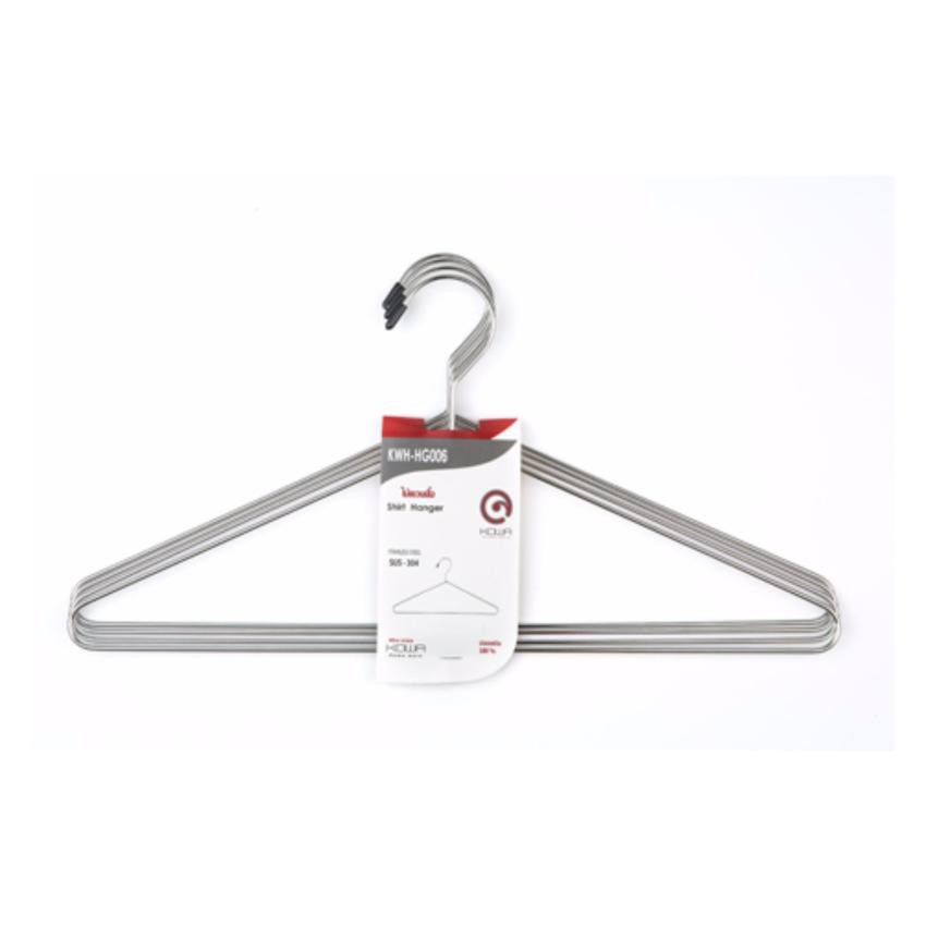 Kowa homeware Shirt Hanger ไม้แขวนเสื้อเชิ้ตKWH- HG006 จำนวน 12 ชิ้น