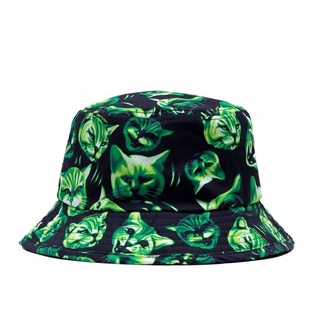 SLUM LTD - RIPNDIP Neon Nerm Bucket Hat Black