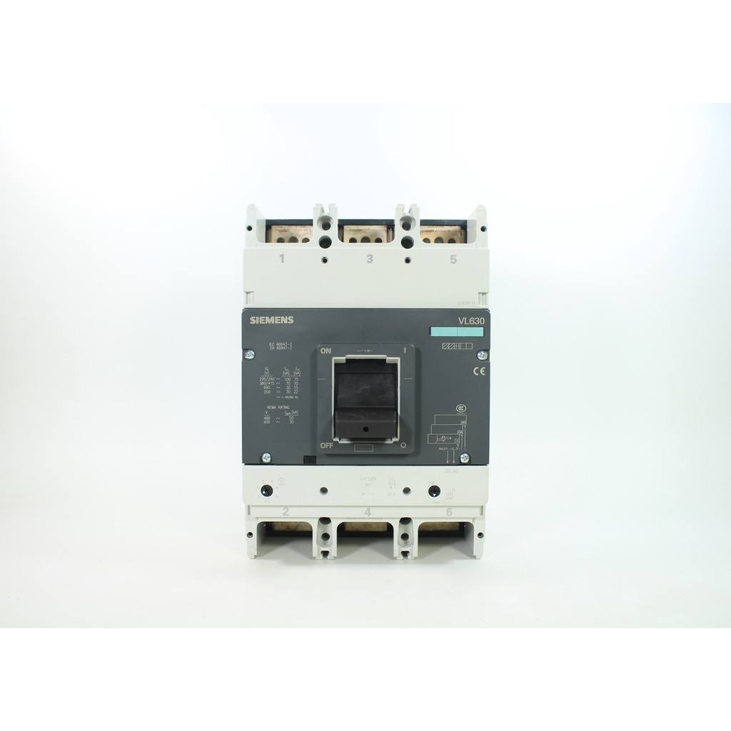 VL630 SIEMENS Circuit Breaker 630A MCCB 50KA