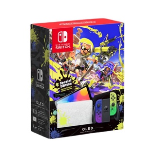 [มือ1] NSW : เครื่อง Nintendo Switch OLED Splatoon 3 Edition สวิทช์โอเล็ด พิเศษตัวแรก พร้อมส่ง!!