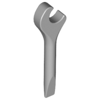 Lego part (ชิ้นส่วนเลโก้) No.4006 / 88631 Minifigure Utensil Tool Spanner Wrench / Screwdriver