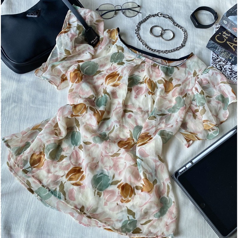 Lace Floral Top for women