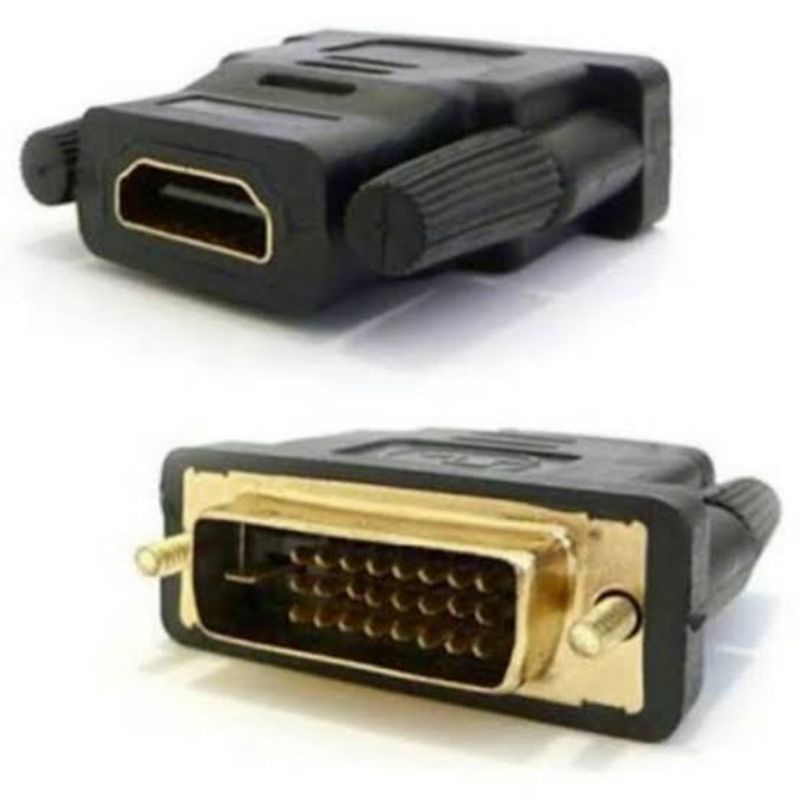 Dvi 24+1 Male to HDMI Female Connector Gender Converter - Dvi 25 Pin To HDMI Gender Dvi To HDMI