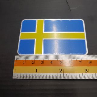 Plate Sweden อลูมิเนียม 8×5cm