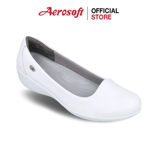 Aerosoft (แอโร่ซอฟ) รองเท้าพยาบาล รองเท้าเพื่อสุขภาพ  รุ่น  CW3133 สีขาว