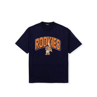 【hot tshirts】CARNIVAL SS22 ROOKIES OVERSIZE T-SHIRT NAVY สีกรม size m2022