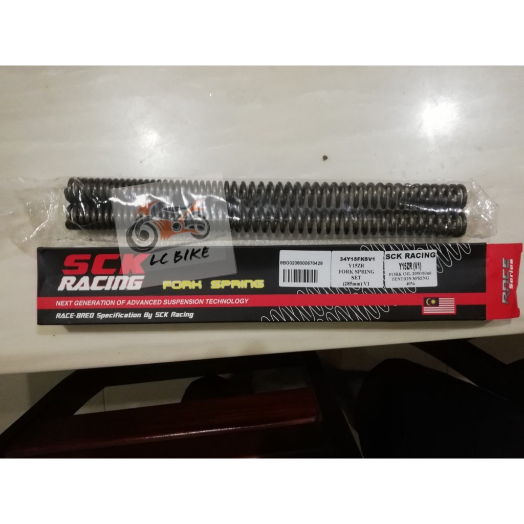 SCK RACING DYNOPRO ESPADA Y15ZR V1 V2 RS150 LC135 SYM VF3I VF3185 Y125Z ZR FORK SPRING