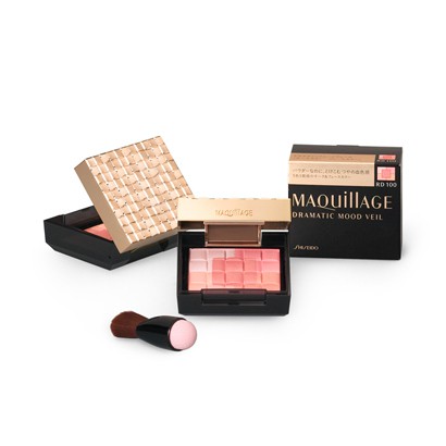 ✈บลัชออน Shiseido Maquillage Dramatic Mood Veil PK200 โทนชมพู