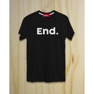 เสื้อยืด End. สีดำ แบรนด์ VERz x DONt