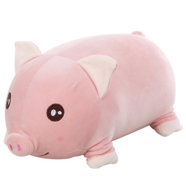 Big, Smooth Pink Pig Teddy Bear - สินค ้ าคุณภาพสูง ( การล ้ างเผ ็ ด )