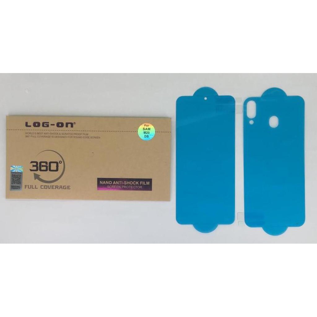 LOG ON ANTISHOCK SAMSUNG M20 DB ANTI SCRATCH JELLY