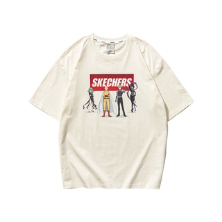 Skechers สเก็ตเชอร์ส เสื้อยืดแขนสั้น ยูนิเซ็กส์ One Punch Man Short Sleeve Tee - L121U066-00PS