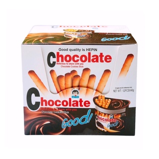 Chocolate Good Chocolate Cookies Stick ช็อคโกแลต กู๊ด ช็อคโกแลตคุกกี้ สติ๊ก 12pcs x40g