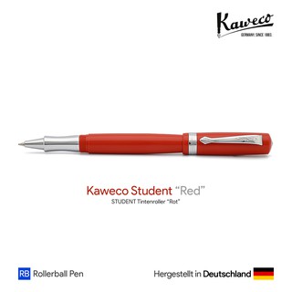 Kaweco Student "Red" Rollerball Pen - ปากกาโรลเลอร์บอลล์คาเวโก้สติวเด้น รุ่นสีแดง