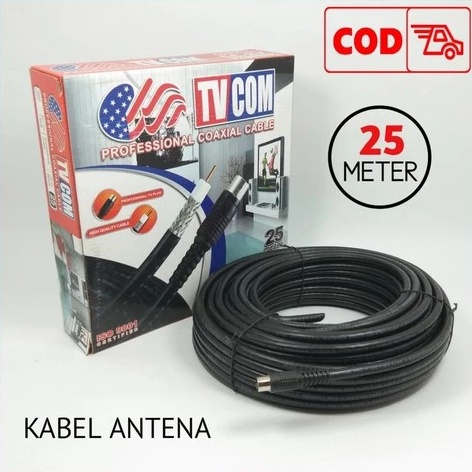 ขาย 25 เมตร TV ANTENNA CABLE TV COM / 25M ANTENNA CABLE