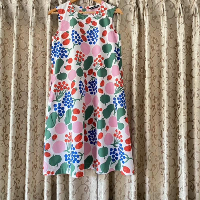 Women  marimekko ชุดเดรสยาว