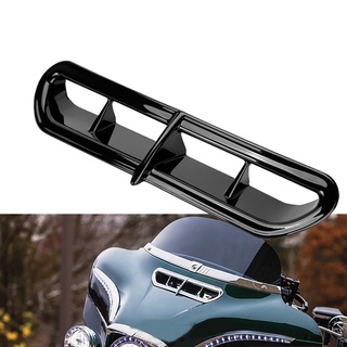 Black Motorcycle Front Fairing Vent Accent For Harley Touring &amp;amp; Trike 2014-2020 Street Glide FLHX Ultra Classic Limi